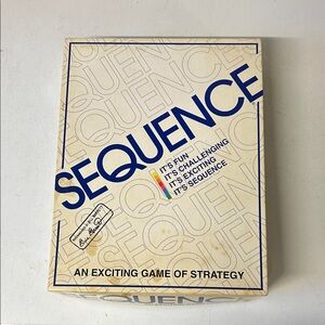 Jax Sequence Strategy Game - Blue and Yellow